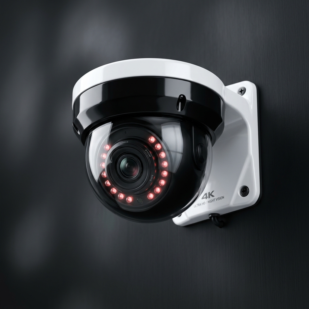 4K Ultra HD Night Vision CCTV Dome Camera