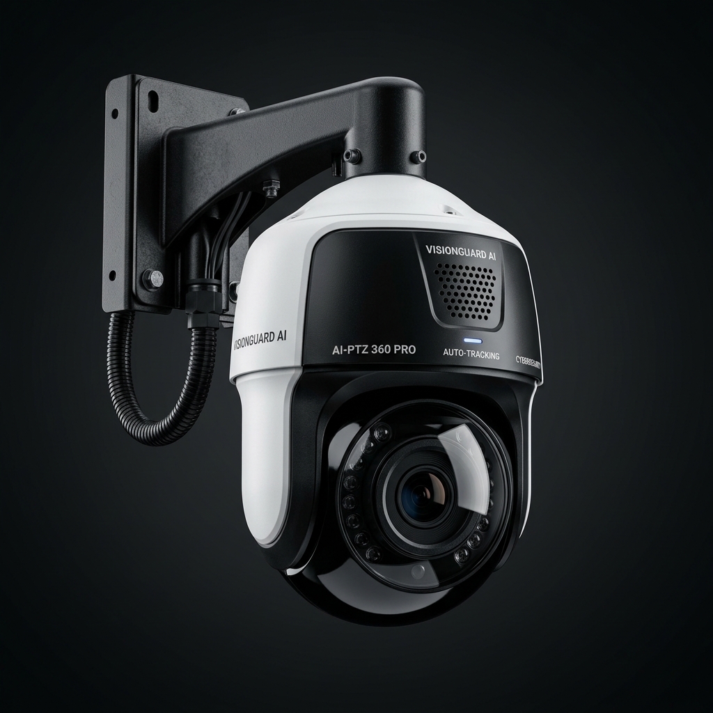 360 AI Auto-Tracking PTZ Speed Dome Camera